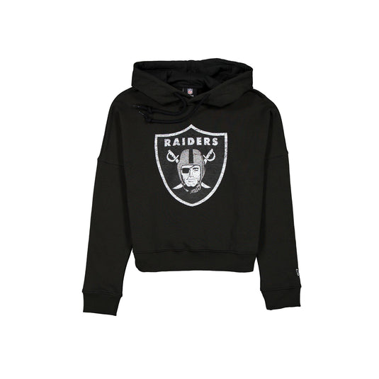 Las Vegas Raiders Women's Washed Logo Hoodie - New Era Cap