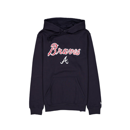 Atlanta Braves Washed Graphic Hoodie - New Era Cap