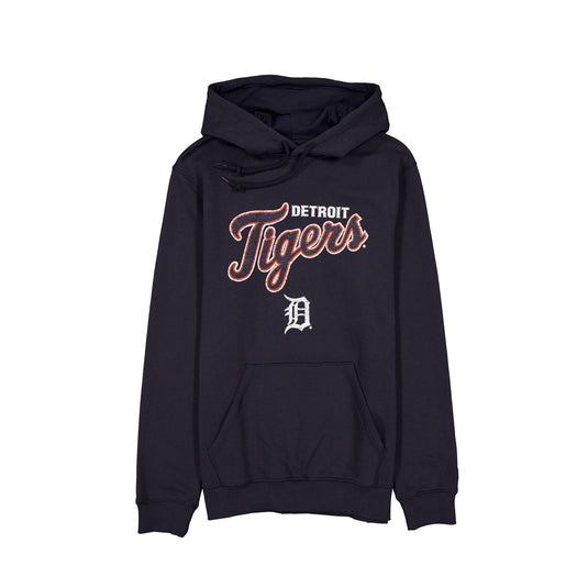 Detroit Tigers Washed Graphic Hoodie - New Era Cap