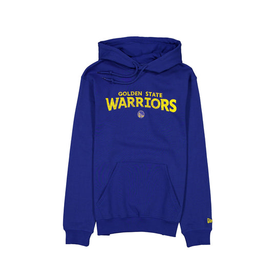 Golden State Warriors Washed Graphic Hoodie - New Era Cap