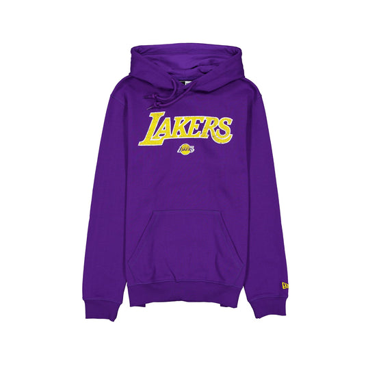 Los Angeles Lakers Washed Graphic Hoodie - New Era Cap