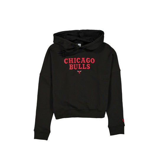 Chicago Bulls Women's Washed Graphic Hoodie - New Era Cap