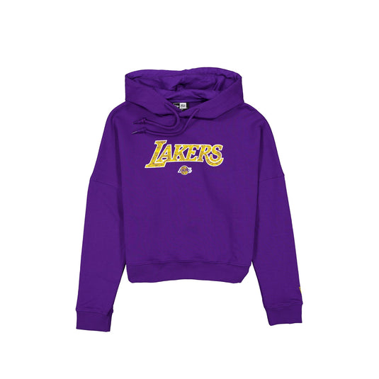 Los Angeles Lakers Women's Washed Graphic Hoodie - New Era Cap