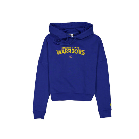 Golden State Warriors Women's Washed Graphic Hoodie - New Era Cap