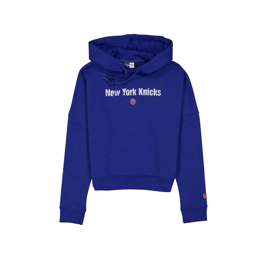 New York Knicks Women's Washed Graphic Hoodie - New Era Cap