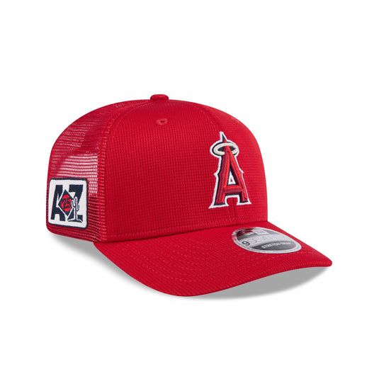 Los Angeles Angels 2025 Spring Training 9SEVENTY Trucker Hat - New Era Cap