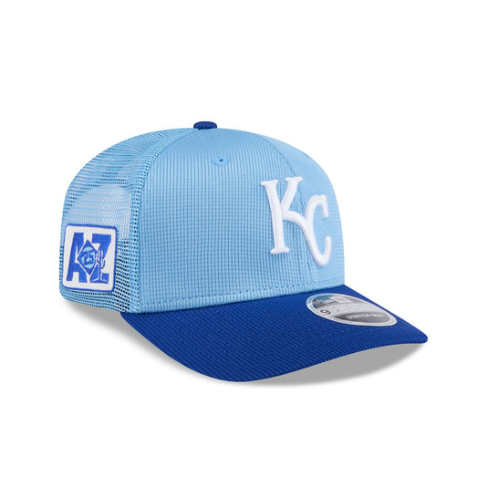 Kansas City Royals 2025 Spring Training 9SEVENTY Trucker Hat - New Era Cap