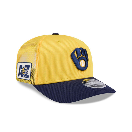 Milwaukee Brewers 2025 Spring Training 9SEVENTY Trucker Hat - New Era Cap