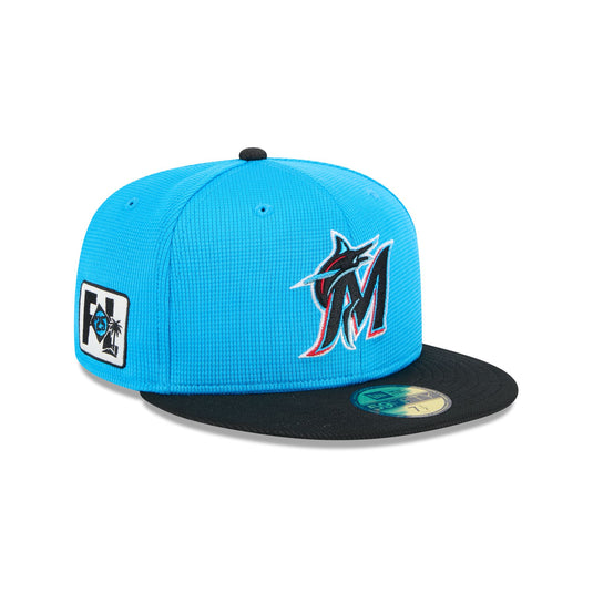 Miami Marlins 2025 Spring Training 59FIFTY Fitted Hat - New Era Cap