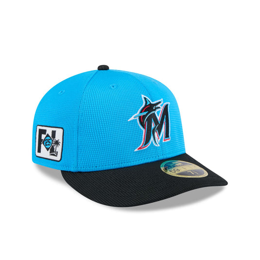 Miami Marlins 2025 Spring Training Low Profile 59FIFTY Fitted Hat - New Era Cap