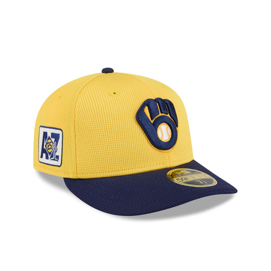 Milwaukee Brewers 2025 Spring Training Low Profile 59FIFTY Fitted Hat - New Era Cap