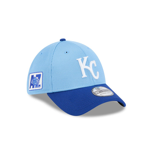 Kansas City Royals 2025 Spring Training 39THIRTY Stretch Fit Hat - New Era Cap