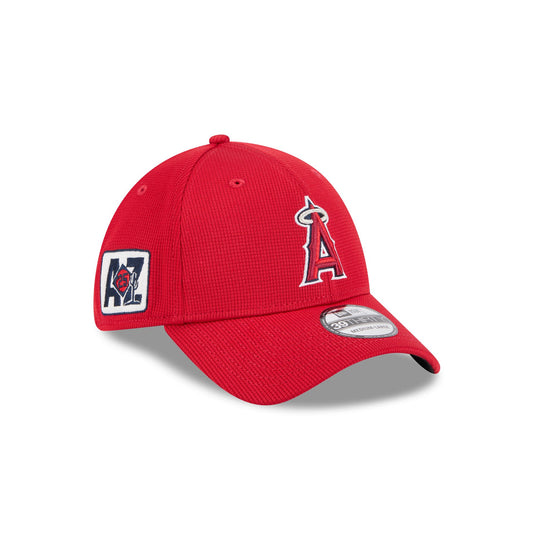 Los Angeles Angels 2025 Spring Training 39THIRTY Stretch Fit Hat - New Era Cap