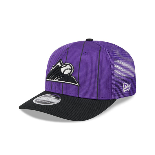 Colorado Rockies 2025 Batting Practice 9SEVENTY Trucker Hat - New Era Cap