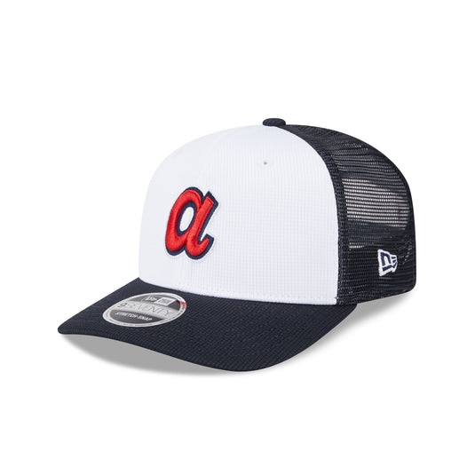 Atlanta Braves 2025 Batting Practice 9SEVENTY Trucker Hat - New Era Cap