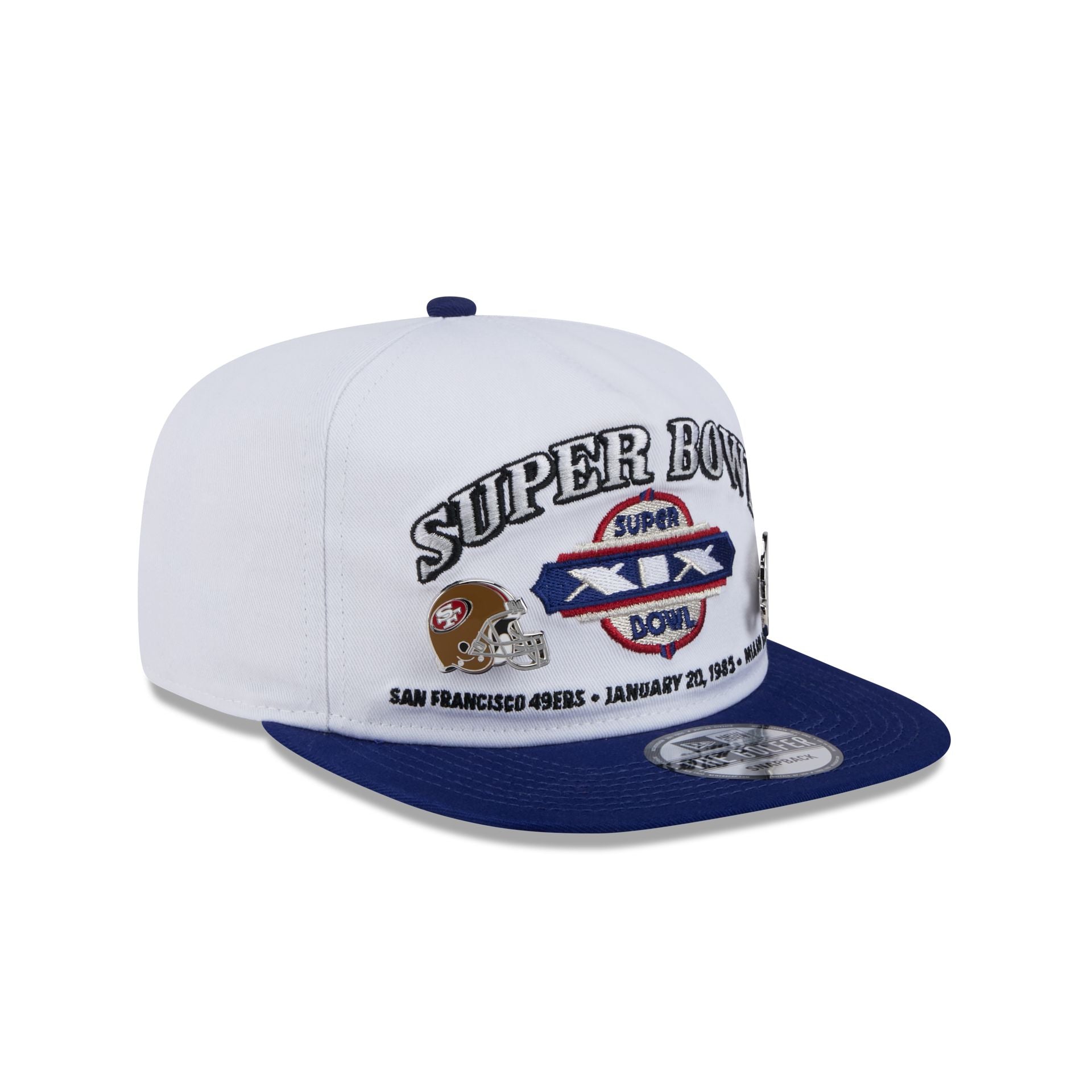 NFL Super Bowl XIX Championship Pin Golfer Hat – New Era Cap