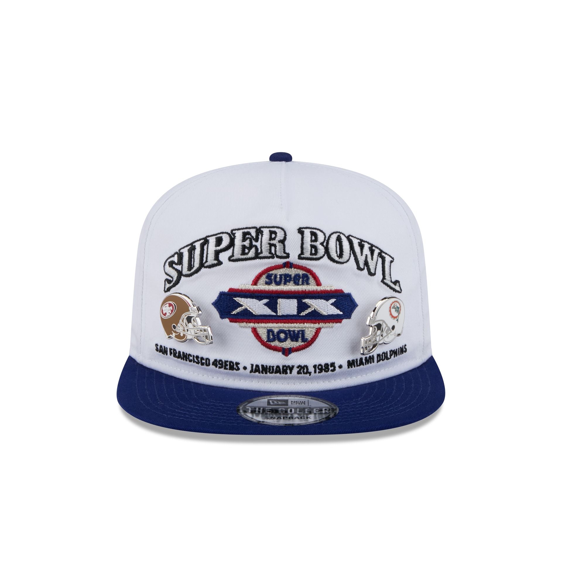 NFL Super Bowl XIX Championship Pin Golfer Hat – New Era Cap