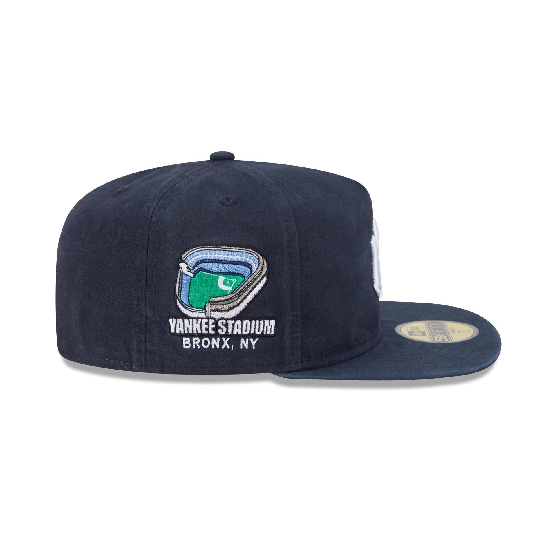New York Yankees Championship Side Flag 59FIFTY A-Frame Fitted Hat