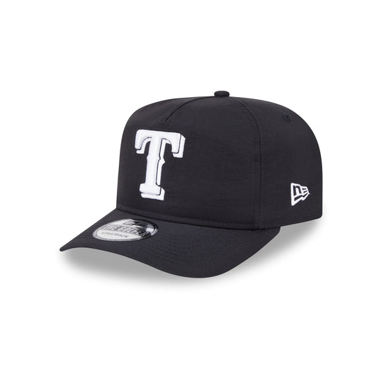 Texas Rangers Everyday Nylon Black Golfer Hat - New Era Cap