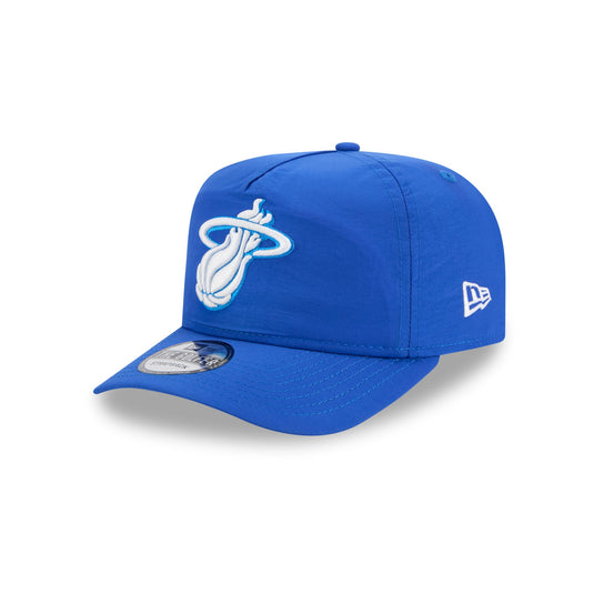 Miami Heat Everyday Nylon Blue Golfer Hat - New Era Cap