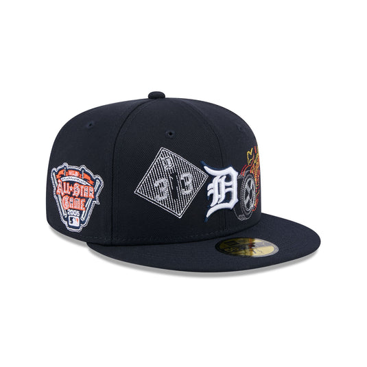Detroit Tigers State Stitch 59FIFTY Fitted Hat - New Era Cap
