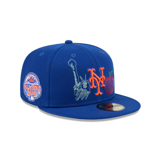 New York Mets State Stitch 59FIFTY Fitted Hat - New Era Cap