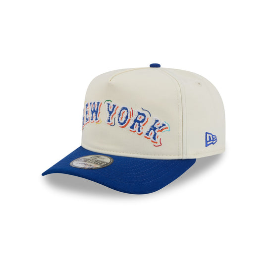 New York Mets Team Scribble Golfer Hat - New Era Cap