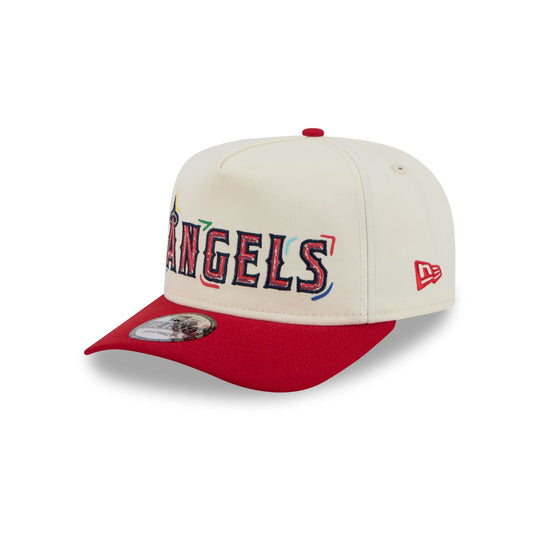 Los Angeles Angels Team Scribble Golfer Hat - New Era Cap