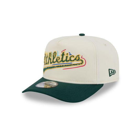 Athletics Team Scribble Golfer Hat - New Era Cap