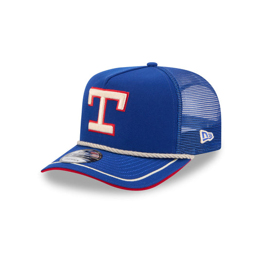 Texas Rangers Vintage Team Rope 9FIFTY A-Frame Trucker - New Era Cap