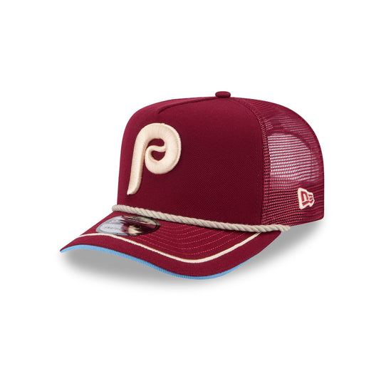Philadelphia Phillies Vintage Team Rope 9FIFTY A-Frame Trucker - New Era Cap