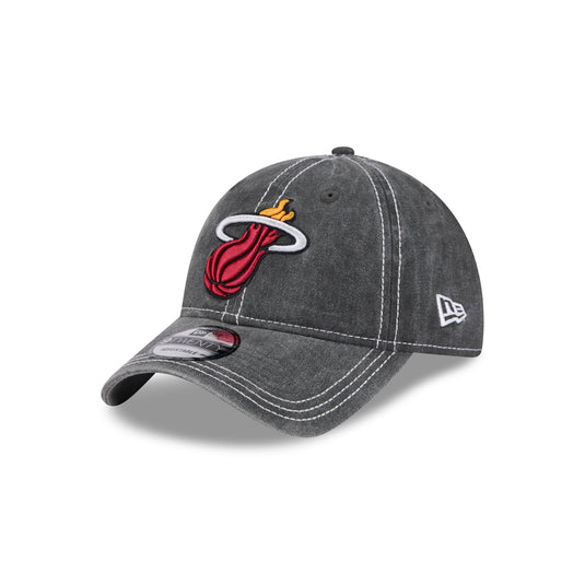 Miami Heat Washed Contrast 9TWENTY Adjustable Hat - New Era Cap