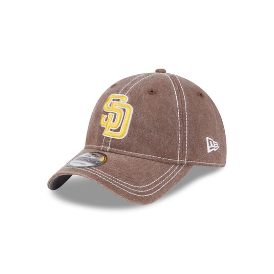 San Diego Padres Washed Contrast 9TWENTY Adjustable Hat - New Era Cap