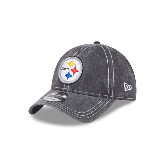 Pittsburgh Steelers Washed Contrast 9TWENTY Adjustable Hat - New Era Cap