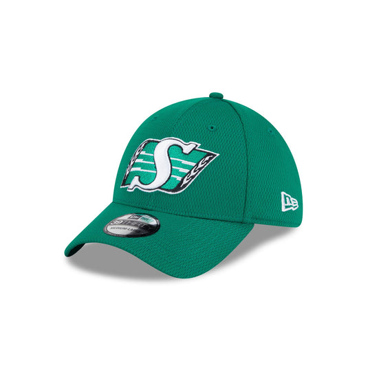 Saskatchewan Roughriders Rear Wordmark 39THIRTY Stretch Fit Hat - New Era Cap