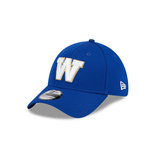 Winnipeg Blue Bombers Rear Wordmark 39THIRTY Stretch Fit Hat - New Era Cap