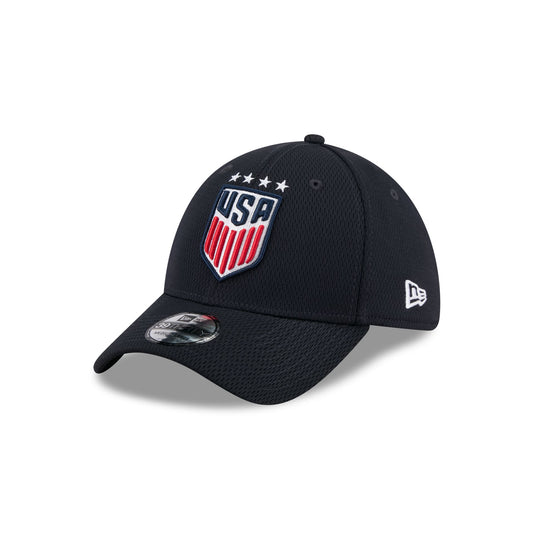 U.S. Soccer Women's National Team Rear Wordmark 39THIRTY Stretch Fit Hat - New Era Cap