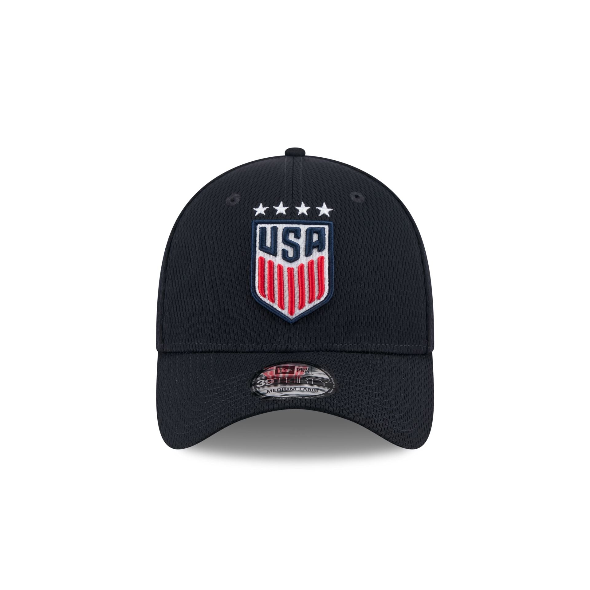 U.S. Soccer Women's National Team Rear Wordmark 39THIRTY Stretch Fit Hat