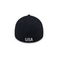 U.S. Soccer Women's National Team Rear Wordmark 39THIRTY Stretch Fit Hat