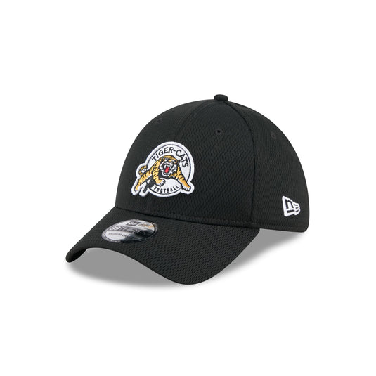Hamilton Tiger-Cats Rear Wordmark 39THIRTY Stretch Fit Hat - New Era Cap