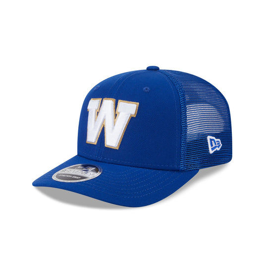 Winnipeg Blue Bombers Simple 9SEVENTY Trucker Hat - New Era Cap