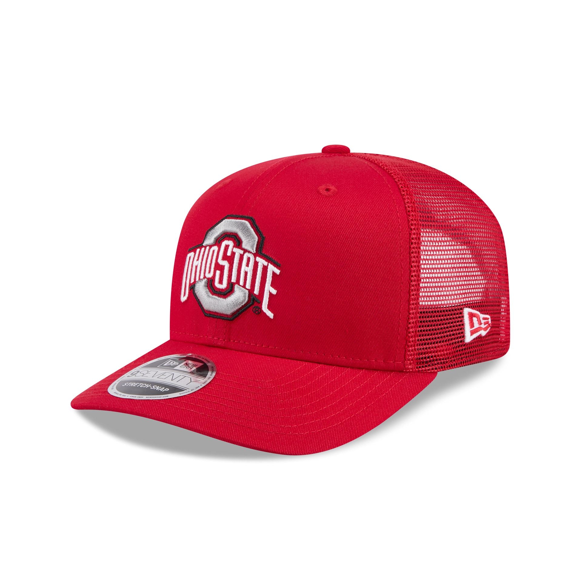 Ohio State Buckeyes Simple 9SEVENTY Trucker Hat
