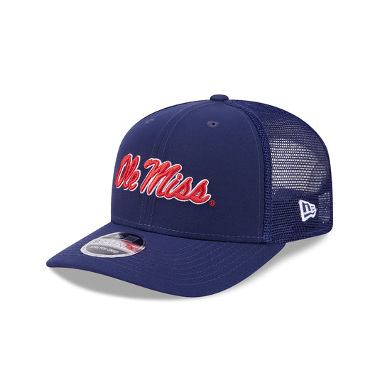 Mississippi Rebels Simple 9SEVENTY Trucker Hat - New Era Cap
