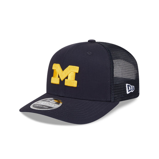 Michigan Wolverines Simple 9SEVENTY Trucker Hat - New Era Cap