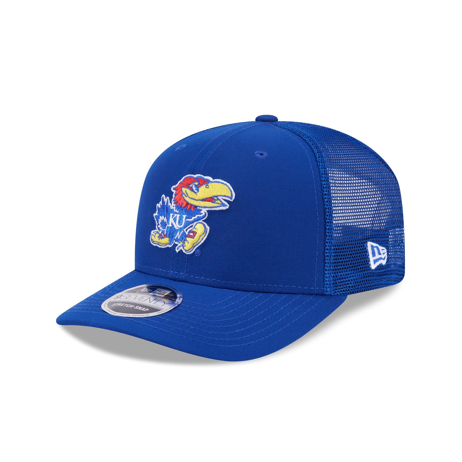 Kansas Jayhawks Simple 9SEVENTY Trucker Hat