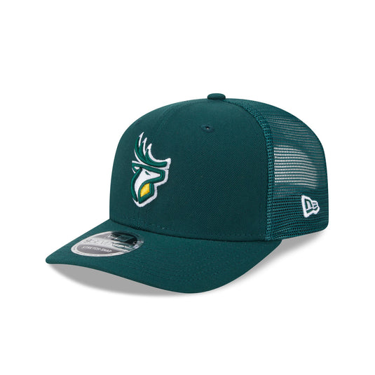 Edmonton Elks Simple 9SEVENTY Trucker Hat - New Era Cap