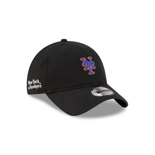 New York or Nowhere x New York Mets Black 9TWENTY Adjustable Hat - New Era Cap