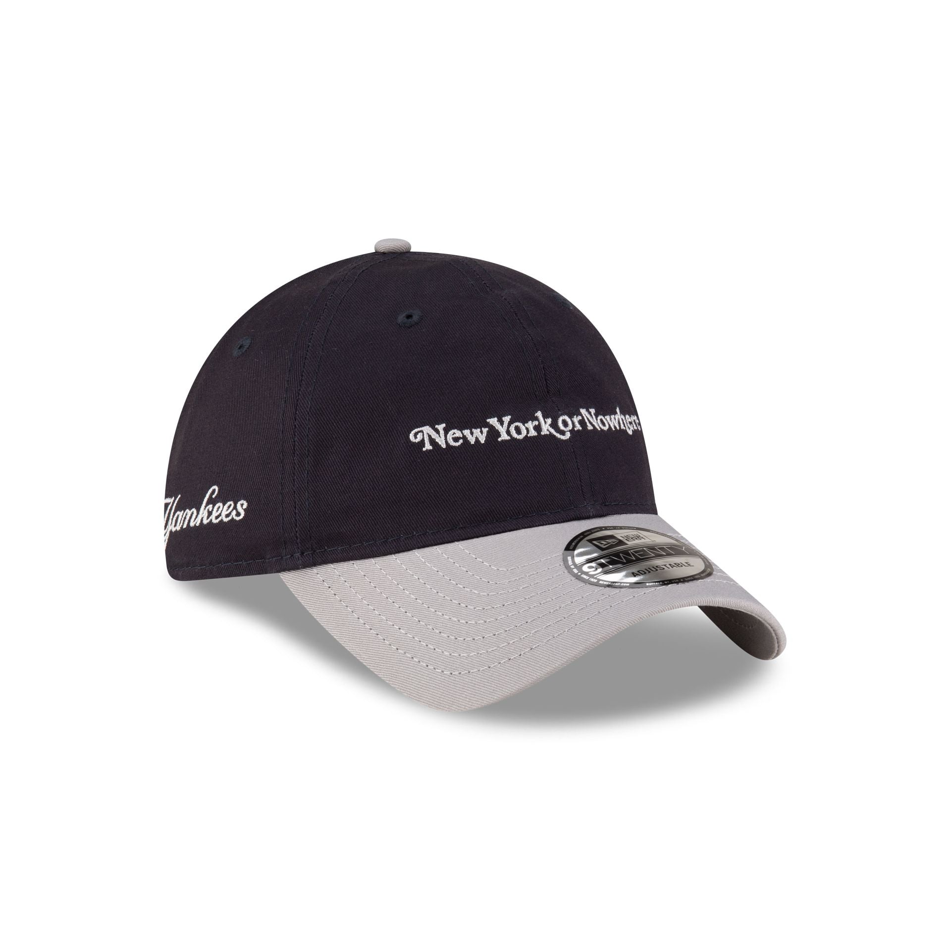 New York or Nowhere x New York Yankees Navy Wordmark 9TWENTY