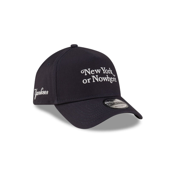 New York or Nowhere x New York Yankees Navy Wordmark 9FORTY A