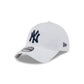 New York Yankees White 9TWENTY Adjustable Hat
